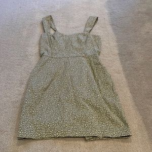Super cute green polka dot dress from Abercrombie